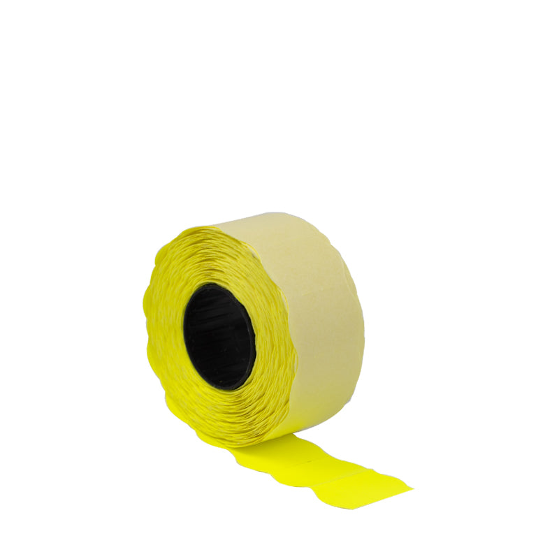 Rotolo Da 1000 Etichette Per Prezzatrice 26X12 Giallo