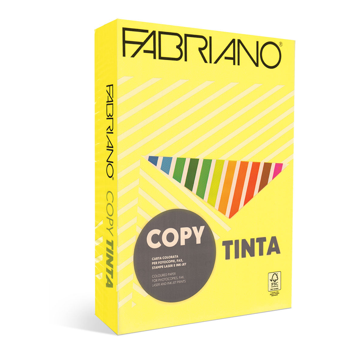 CF 5 Risme 500ff carta f.to A4 160gr colore Giallo CopyTinta