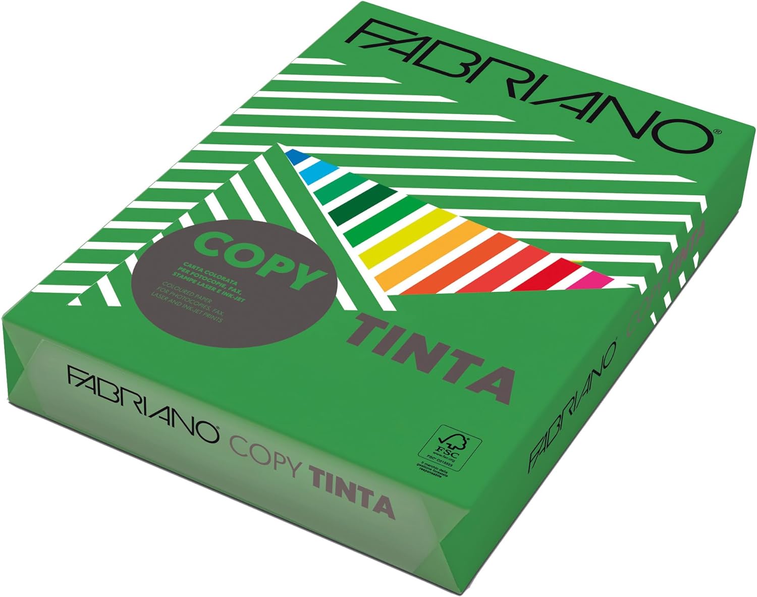 CF 5 Risme 500ff carta f.to A4 160gr.colore Verde CopyTinta