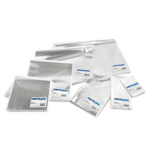 100 Pezzi Sacchetti di Plastica 8x20cm Buste Trasparenti