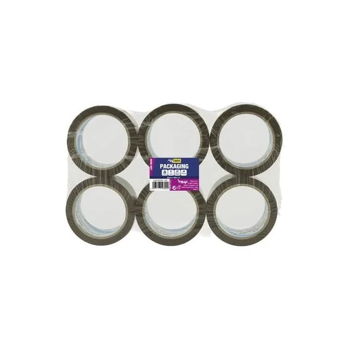 CF 6 PZ nastro adesivo 50 mm x 66 m silenzioso avana