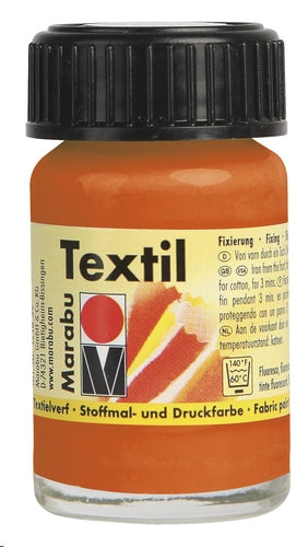 COLORE PER TESSUTO TEXTIL FLACONE 15 ML ALBICOCCA