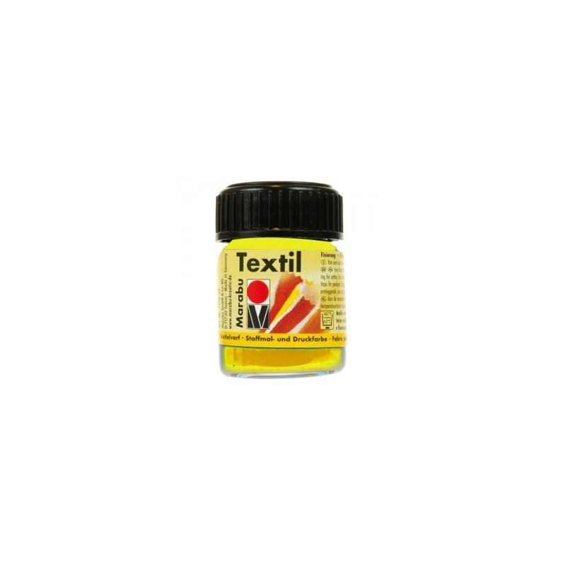 COLORE PER TESSUTO TEXTIL FLACONE 15 ML GIALLO LIMONE
