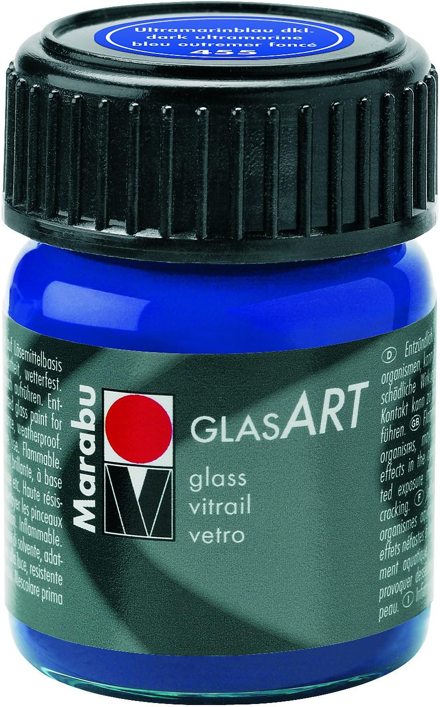COLORE PER VETRO GLAS ART 15 ML BLU OLTREMARE