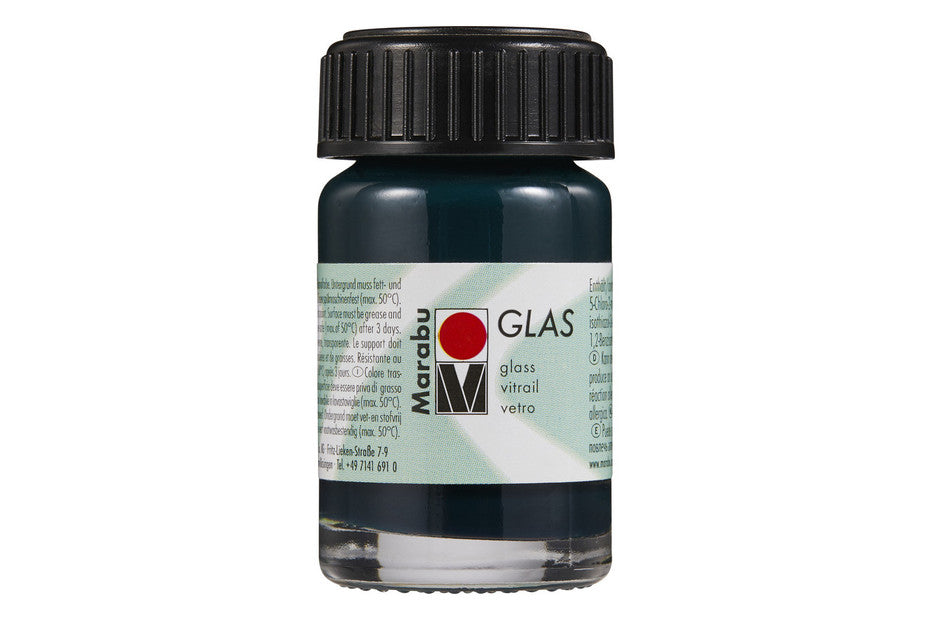 COLORE PER VETRO GLAS ART 15 MLVERDE SCURO