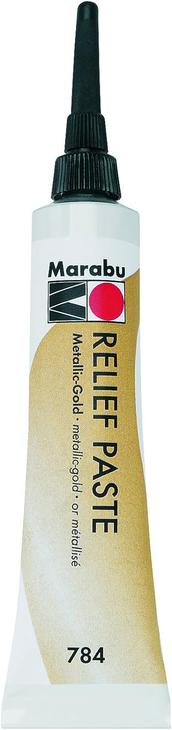 PASTA PER RILIEVO MARABU ORO