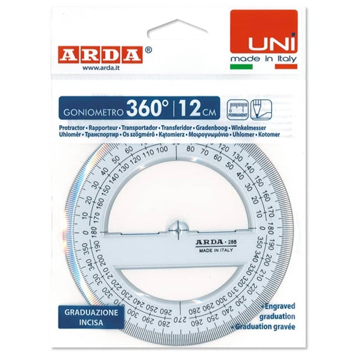 Goniometro Linea Uni Arda - 360° - 12 cm