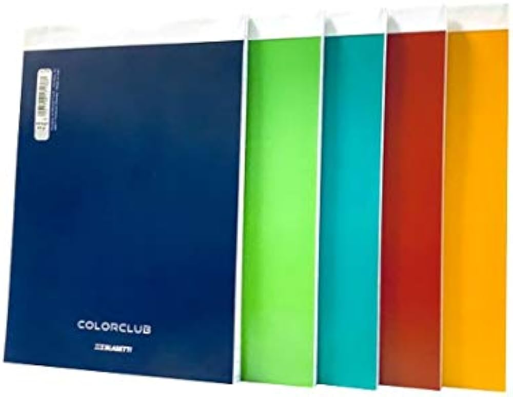 BLASETTI Block Notes ColorClub A5 60 fogli a quadretti 5 mm