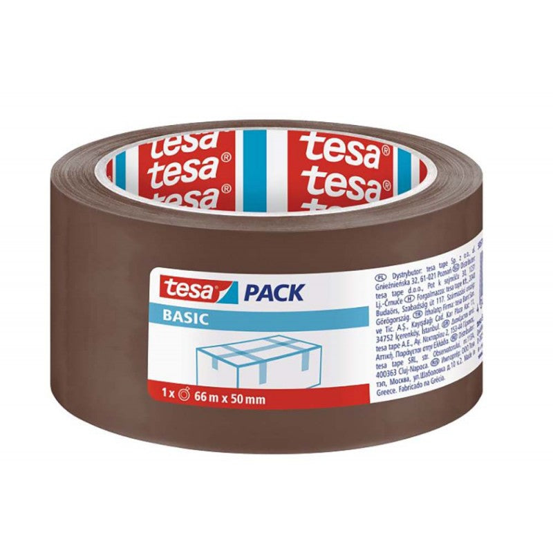 CF.6 ROTOLI TESA NASTRO IMBALLO AVANA 66m x 50mm