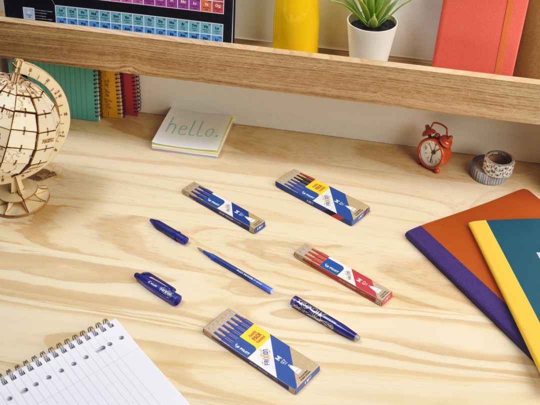 Set di 3 ricariche per penna FriXion Ball 0 7 Blu Punta Me