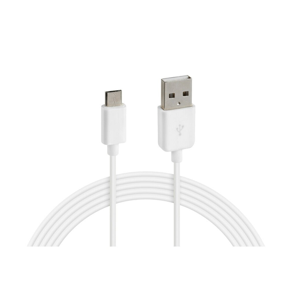Cavo di Ricarica Rapida USB/Micro-USB 1m Bianco