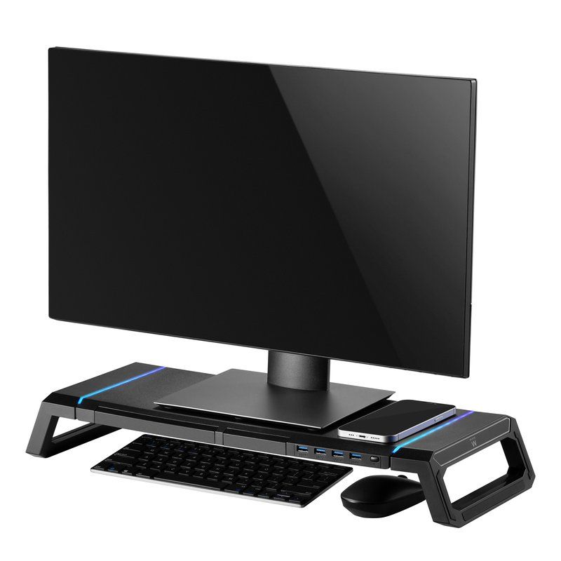 Supporto per monitori con illuminazione RGB