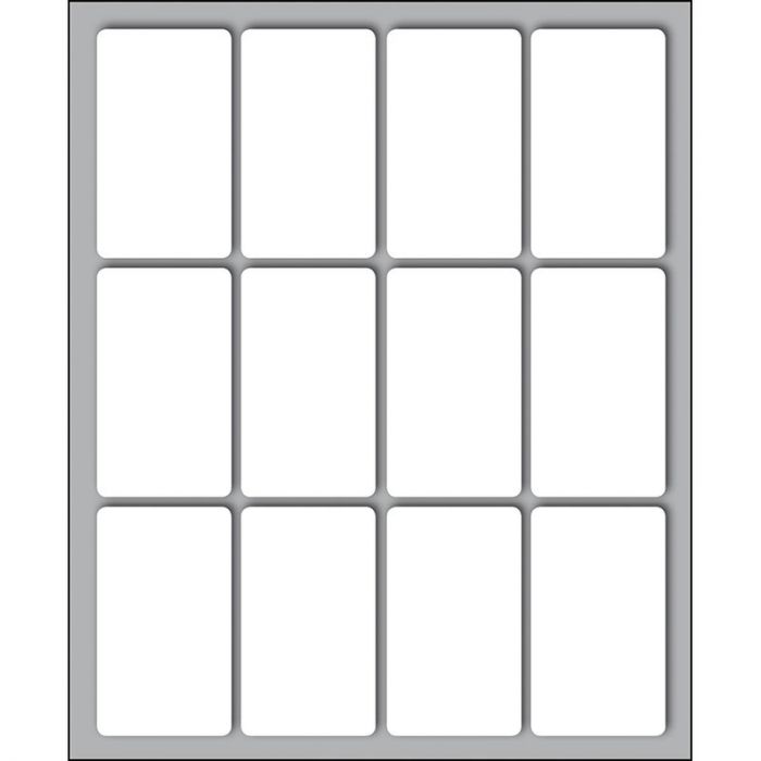 ETICHETTE ADESIVE PERMANENTI MULTIFUNZIONE TAK-TO - 46 X 27