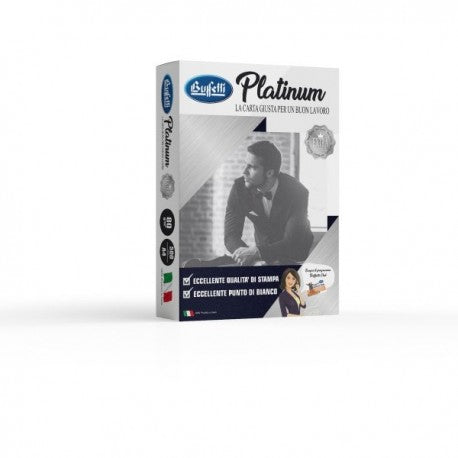 CARTA PER FOTOCOPIE BUFFETTI PLATINUM A4 21X29 7CM 80 g/m2