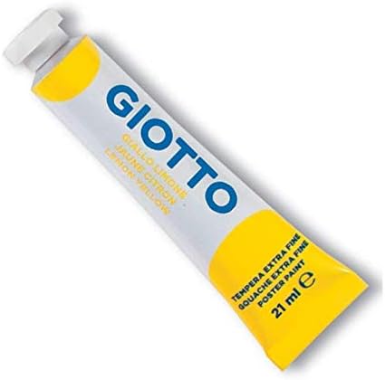 TEMPERA GIOTTO TUBO 7 21ML GIALLO LIMONE
