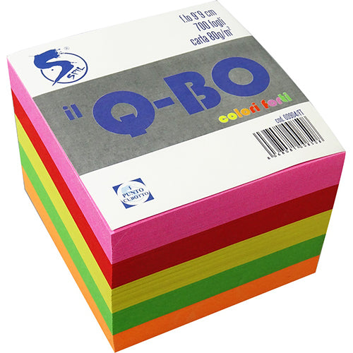 CUBOTTO DI CARTA SPIL Q.BO FORTI 80 gr. 9 x 9 700