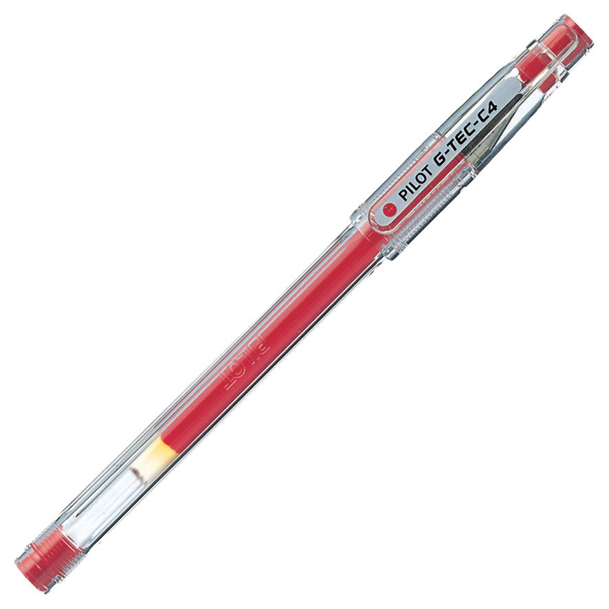 G-Tec C4 BG Penna Roller Punta Extra Fine Rosso