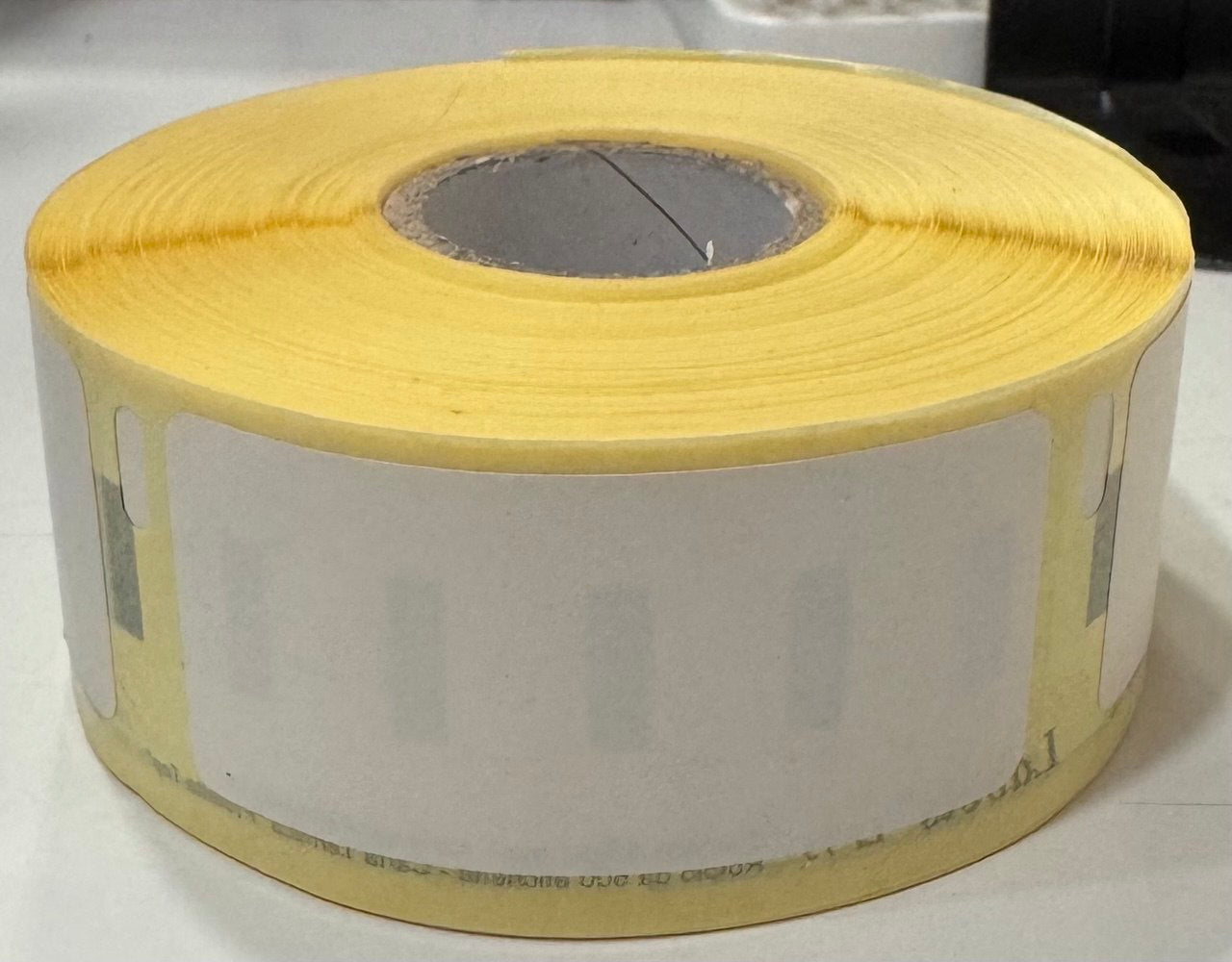 Rotolo 500 etichette permanenti in carta termica - 25x54 mm