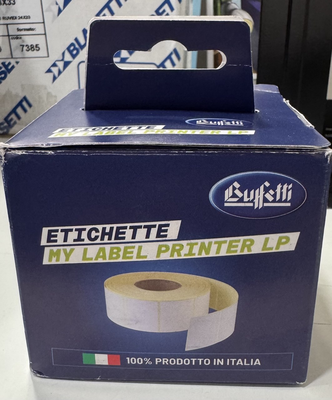 Rotolo 260 etichette permanenti in carta termica - 36x89 mm