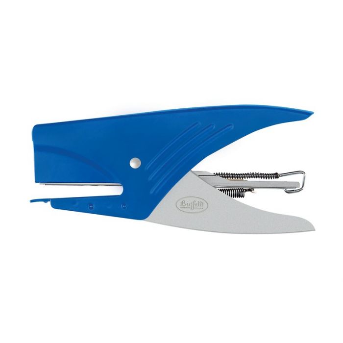 CUCITRICE A PINZA CON ANTIBLOCK SYSTEM PASSO 6/4 MM BLU