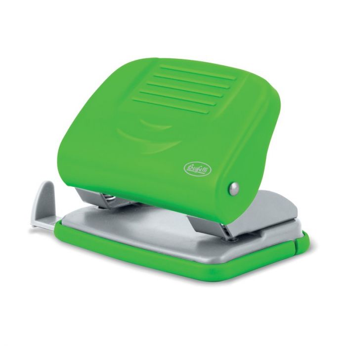 PERFORATORE A 2 FORI 20 FOGLI VERDE