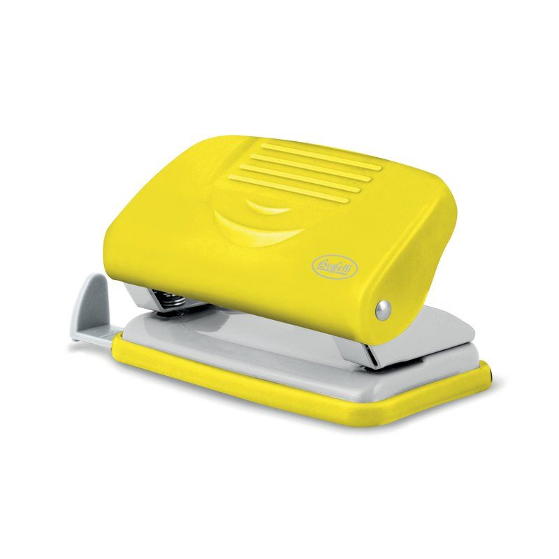 PERFORATORE A 2 FORI 10 FOGLI GIALLO
