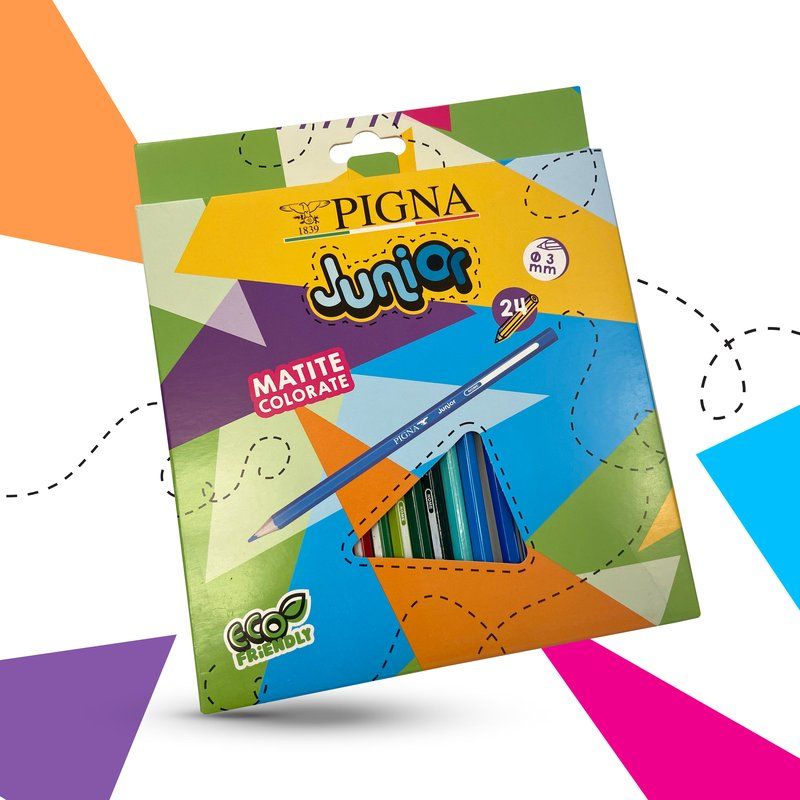 Pigna Confezione 24 Matite Colorate