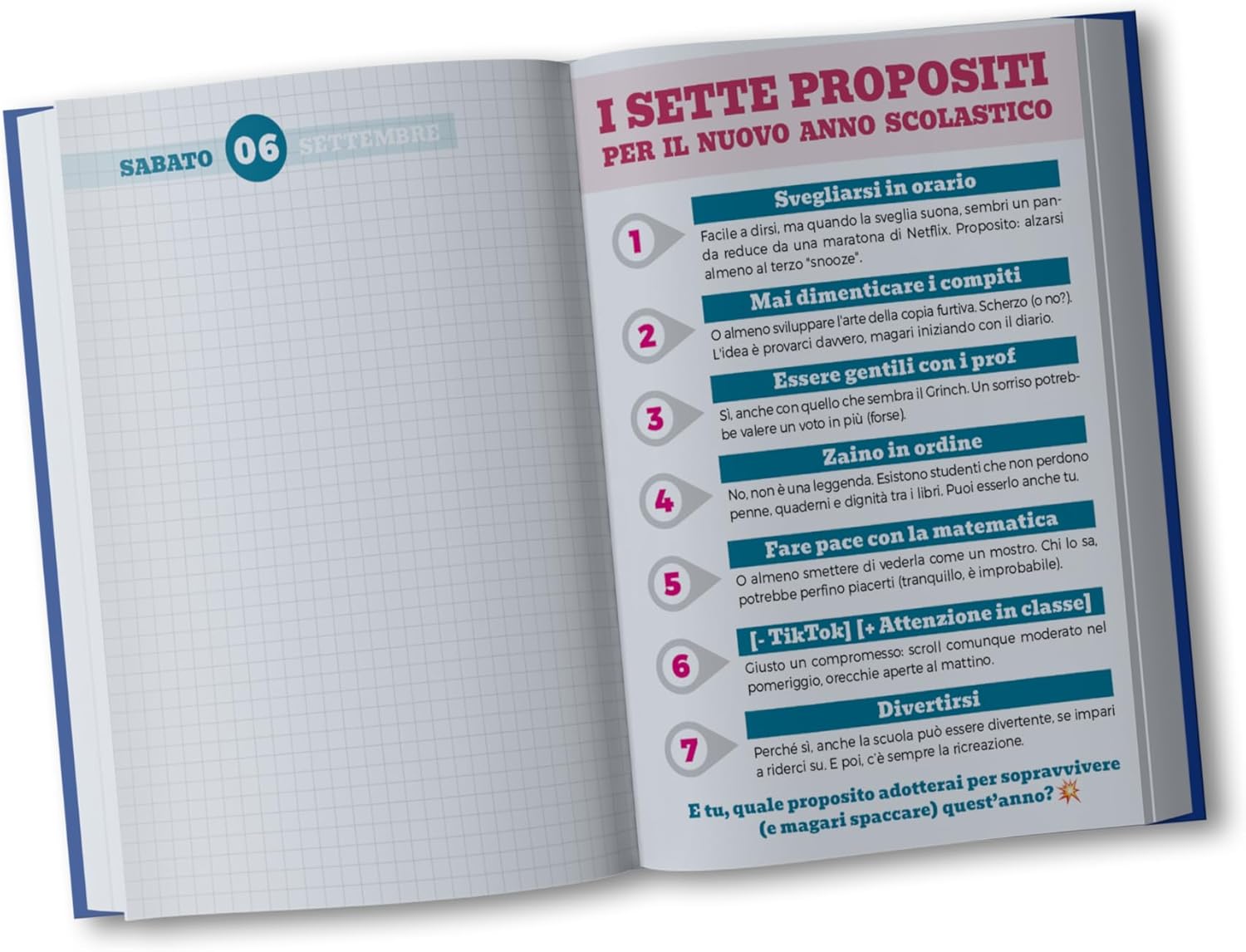 7inCondotta - Diario 2025/2026 12 Mesi - Gatto