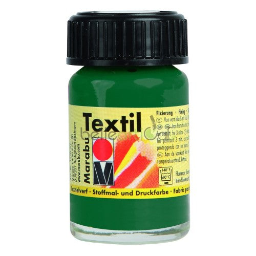 COLORE PER TESSUTO TEXTIL FLACONE 15 ML VERDE SCURO