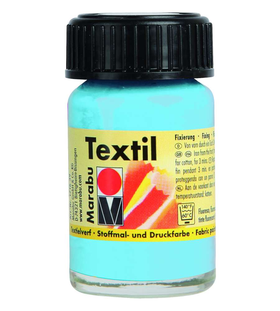 COLORE PER TESSUTO TEXTIL FLACONE 15 ML BLU CHIARO