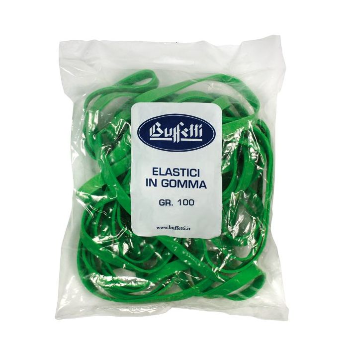 ELASTICI A FETTUCCIA MISURA 120 X 8 MM CONF 100 G