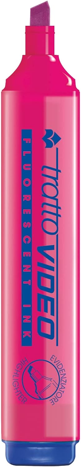 CF 12 PZ Evidenziatore Tratto Video Fucsia