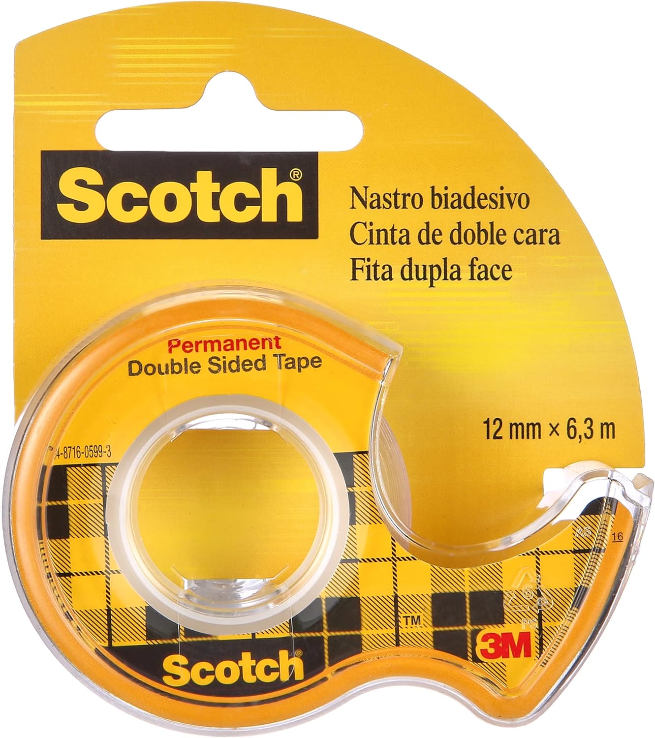 CF 8 PZ Nastro Biadesivo 3M Con Dispenser In Chiocciola