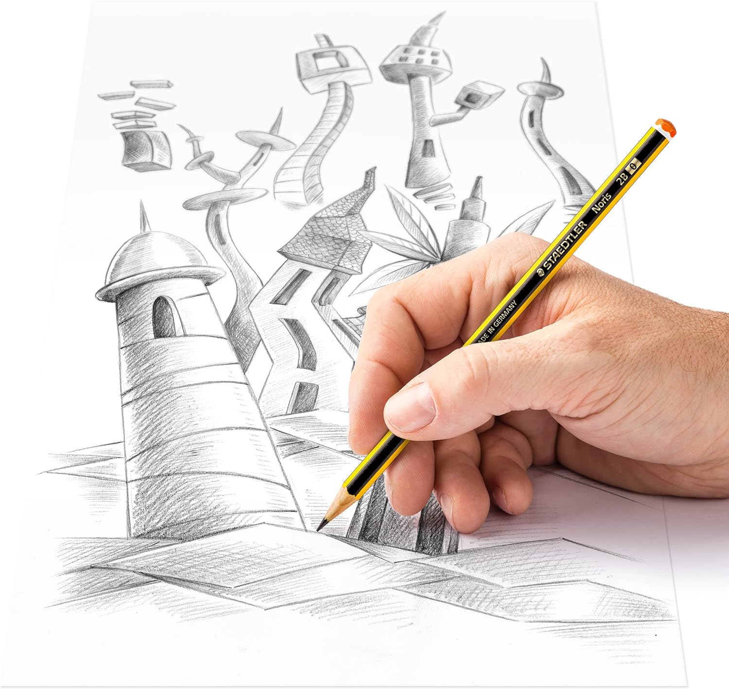 CF 12 PZ Noris® 120 matita in grafite 2B