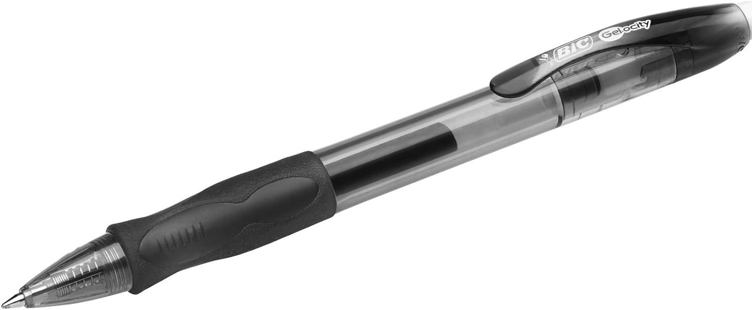 Penna a sfera a scatto Velocity Gel Bic Nero
