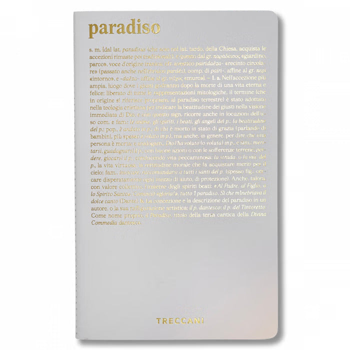 Treccani - Quaderno a righe - Linea Paradiso