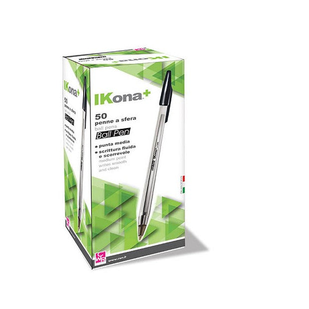 CF 50 PZ PENNA A SFERA NERO