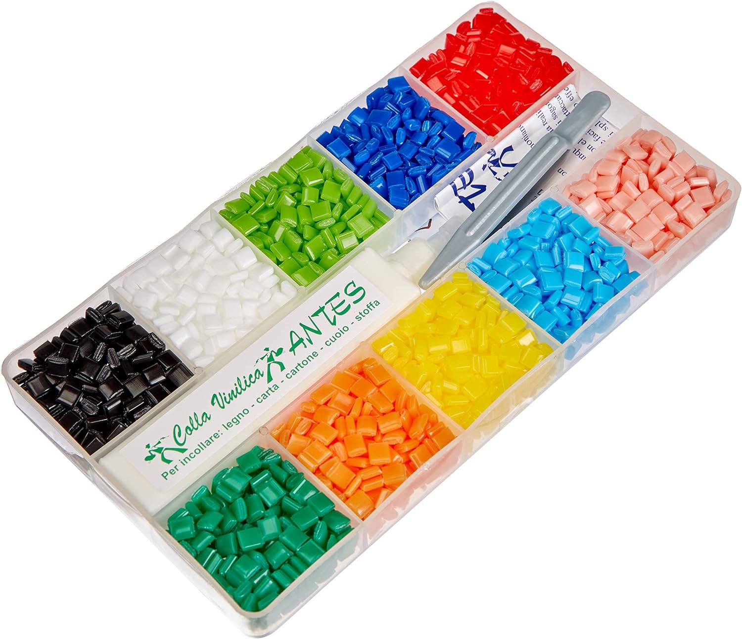 CF MOSAICO JOLLY 10 COLORI ASTUCCIO FORMATO 22X12X2