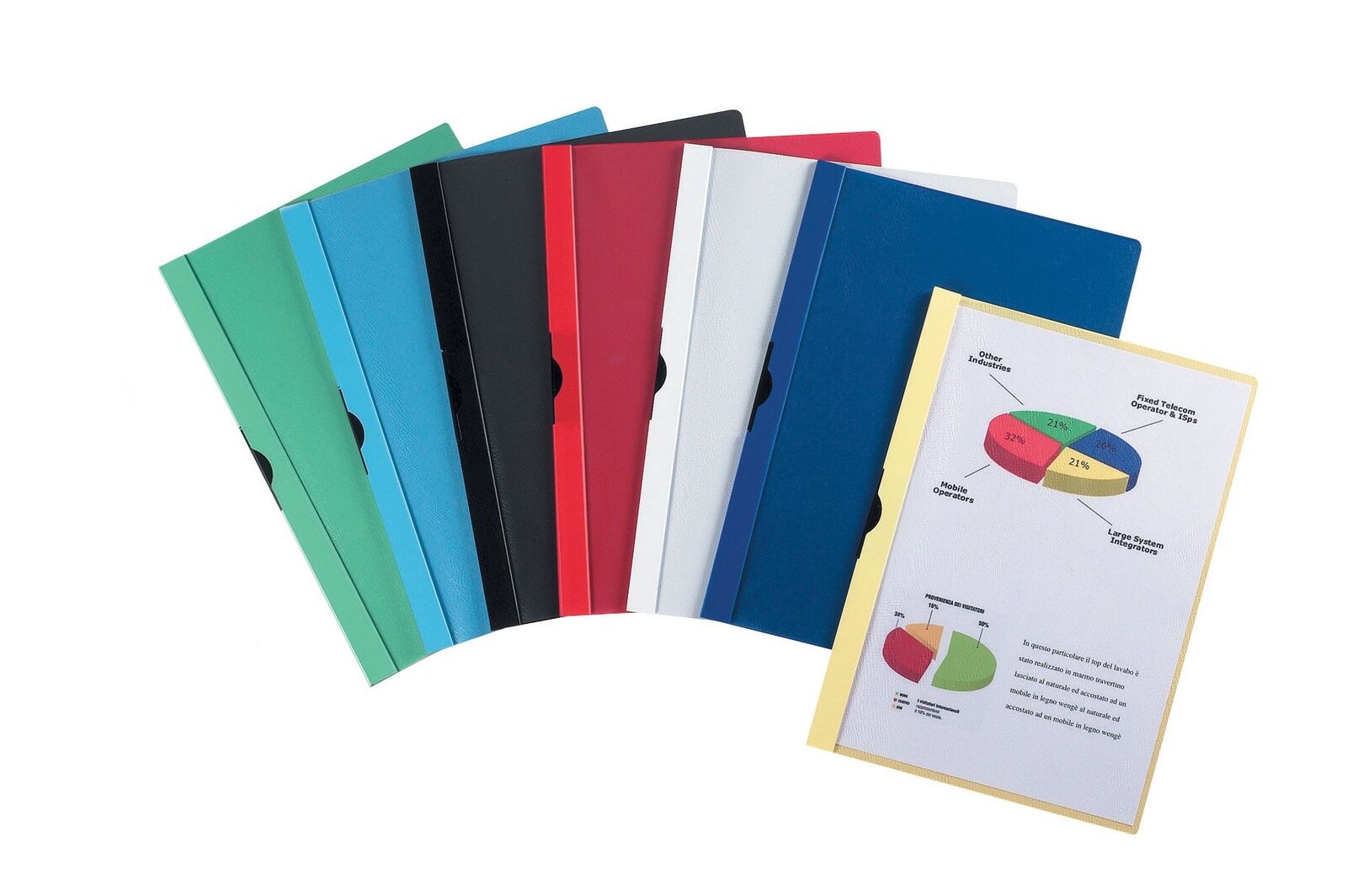 Favorit Cartellina con Clip Fermafogli A4 NERO conf. 10pz