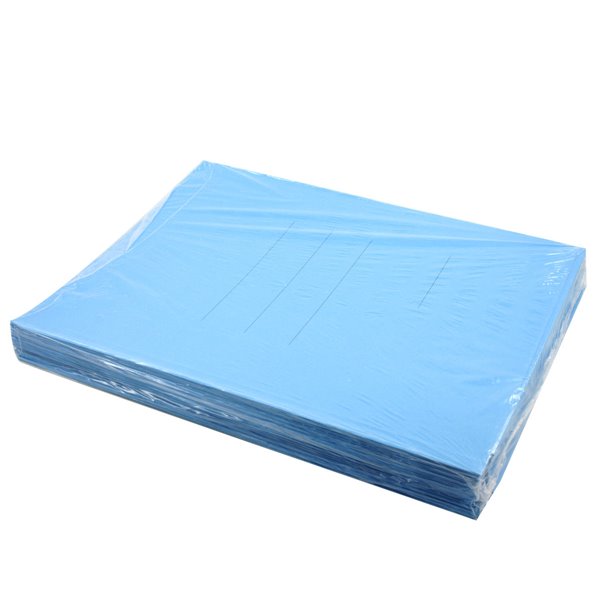 Cartelle Tre Lembi Cartex Pz.25 Gr.180 - Azzurro