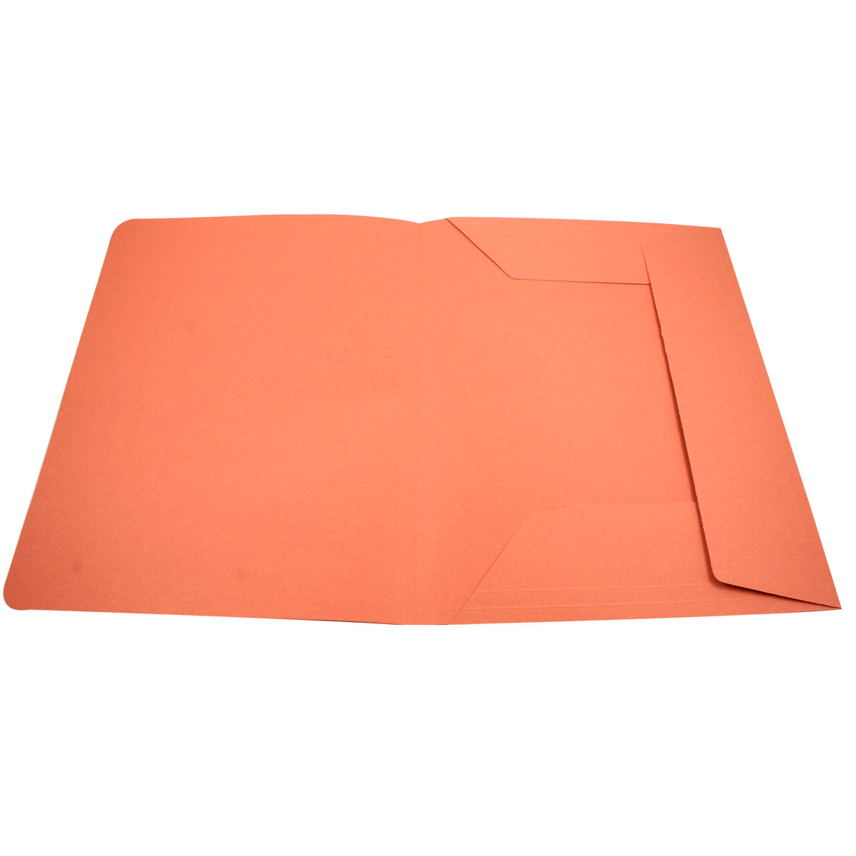 CARTELLE ZAFFIRO CON STAMPA RIGATURE ARANCIO cf 50 pz.