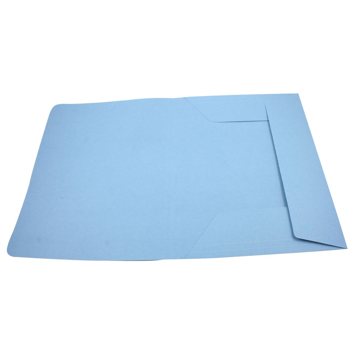 CARTELLE ZAFFIRO CON STAMPA RIGATURE AZZURRO cf 50 pz.