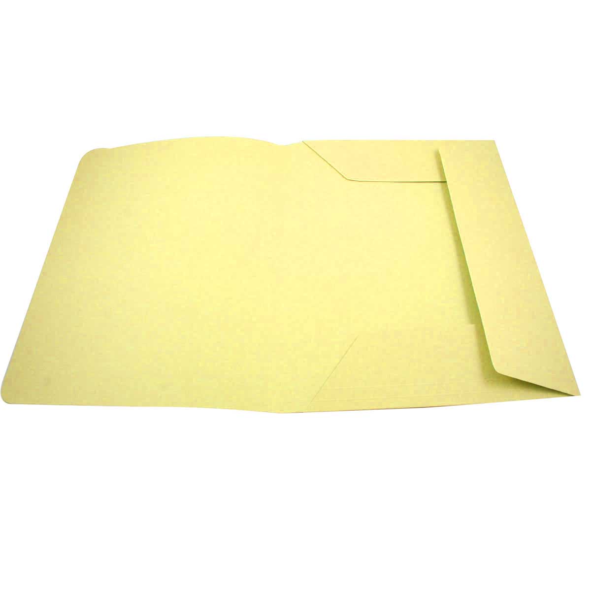 CARTELLE ZAFFIRO CON STAMPA RIGATURE GIALLO cf 50 pz.