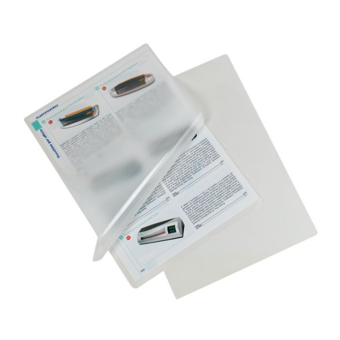 CF. 100 PZ POUCHES PER PLASTIFICATRICI A CALDO F.TO A3 - 150