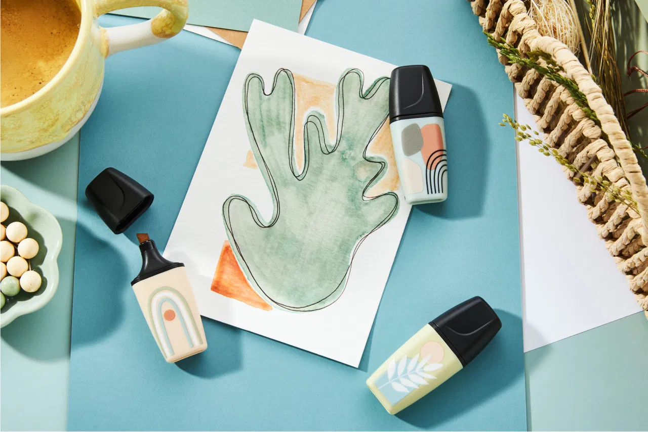 EVIDENZIATORI STABILO BOSS MINI NATURE VIBES MIX 3 COLORI