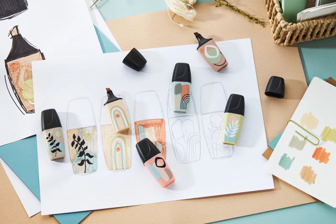 EVIDENZIATORI STABILO BOSS MINI NATURE VIBES MIX 6 COLORI