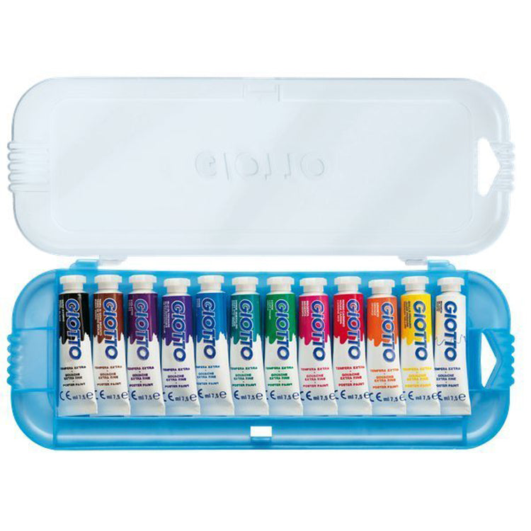 Giotto Tempera Extra Fine 12 pz 75 ml