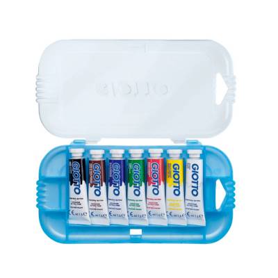 CONFEZIONE TEMPERA GIOTTO 7 TUBI 7.5ML