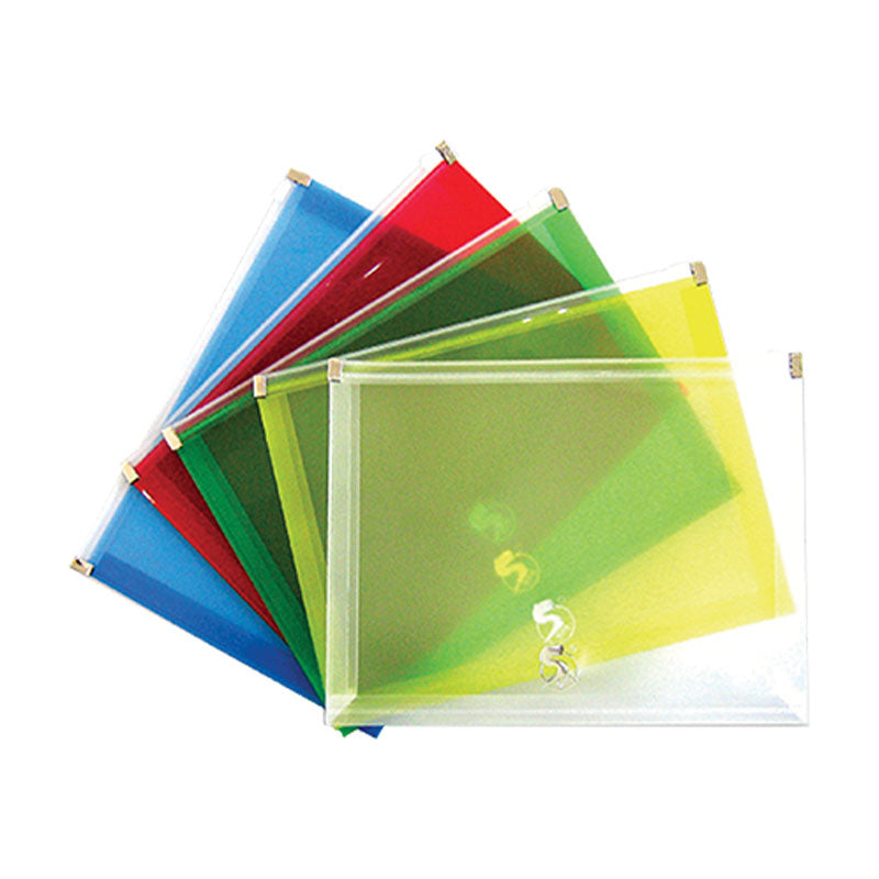 BUSTA CON ZIP SPIL TRASLUCIDA A3 IN PPL