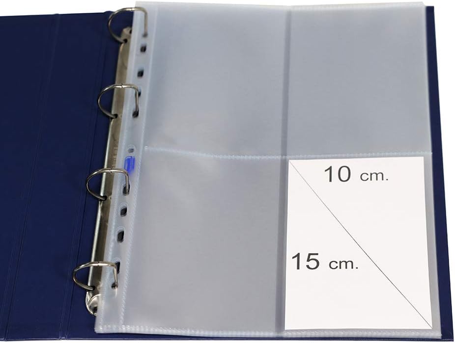 Cf da 10 pz. Favorit Buste Trasparenti 4 Tasche 10 x 15 cm